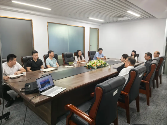 【政企交流】湖北潜江市市委常委、副市长雷玉成、广州汉和生命科学有限公司总经理袁萍一行莅临深圳产融会指导