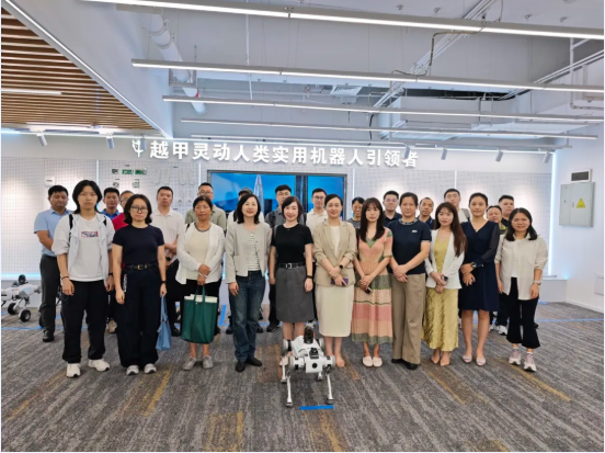 【产融动态】“14+7” 产业系列活动—走进越甲灵动（深圳）科技有限公司成功举行